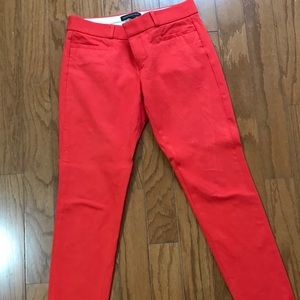 Red Sloan pant